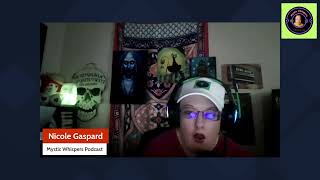 Psychic Medium Nicole Gaspard Topic True Ghost Chilling Stories [upl. by Hareemas119]