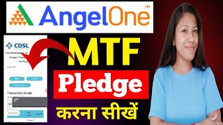 Angel One MTF Pledge  Angel One Pledge Holding  Angel Broking me Pledge करना सीखें MunniDas566 [upl. by Ettenajna]