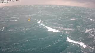 Resinex Buoy for ISPRA During Storm Surge [upl. by Belldas]