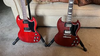 2022 Gibson SG Special vs 2020 Gibson SG Standard ‘61 [upl. by Anitsua]