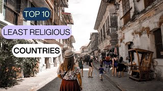 Top 10 Least Religious Countries [upl. by Koenraad690]