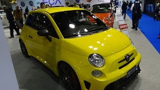 2016  Abarth 695 Biposto Record  Exterior and Interior  Zürich Car Show 2015 [upl. by Lorilyn]