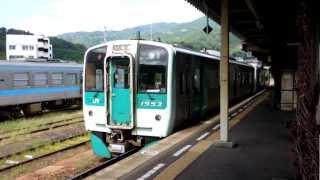 JR徳島線1500形 阿波池田駅発車 JRShikoku 1500 series DMU [upl. by Enniroc265]