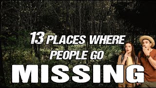 13 PLACES WHERE PEOPLE GO MISSING [upl. by Catima334]