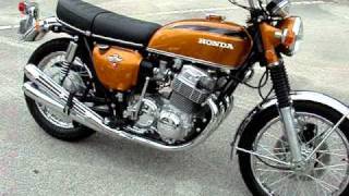 Honda CB 750 1971 K1  07nov2010  3000 original miles [upl. by Yseult201]