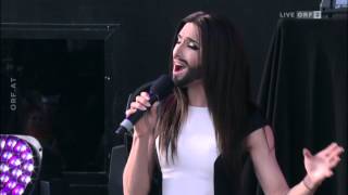 Conchita Wurst  Do You Believe In Love Cher Live [upl. by Airpal]