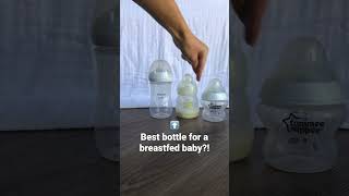 Best baby bottle for breastfed babies momlife parenting babybottle shorts [upl. by Bari899]