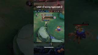 Chou  otak nya pake 🗿 mobilelegends meme mlbb shorts [upl. by Analem995]