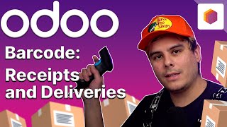 Barcode Receipts and Deliveries  Odoo Inventory [upl. by Merrick]