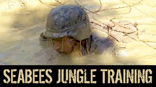 Navy Seabees Basic Jungle Skills Course  13TAC MILVIDS [upl. by Eesak]