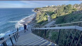 Maroubra Beach to Bondi Beach  Via 8 Ocean Pools [upl. by Cody]