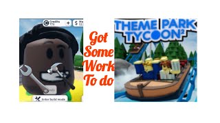 Playing theme park tycoon 2 [upl. by Nylesoy779]