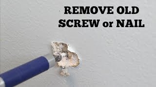 Repair Nail Pops and Holes in Sheetrock  by Home Repair Tutor [upl. by Arras]