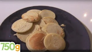 Recette de Pancakes sans gluten et sans lactose  750g [upl. by Inaj]