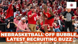 Nebraska basketball off the bubble plus 5star offers and more for Nebraska football recruiting [upl. by Reedy555]