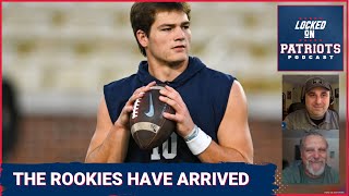 New England Patriots Rookie Minicamp Drake Maye Ja’Lynn Polk Javon Baker — What to Expect [upl. by Atsilac]