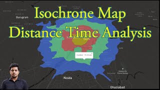 Create Isochrone  Distance Time Analysis  Mapbox  Heligeo [upl. by Lomaj]