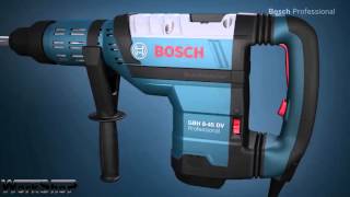 Martello demolitoreperforatore BOSCH GBH 845 DV professional  ITALIANO [upl. by Jacinda]