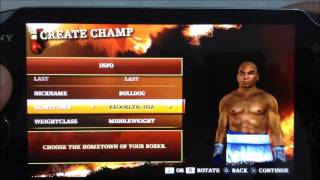 Fight Night Round 3 en Ps Vita [upl. by Kandace]