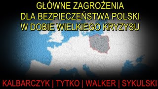 Zagrożenia dla bezpieczeństwa Polski w dobie Wielkiego Kryzysu  Kalbarczyk Walker Tytko Sykulski [upl. by Ralfston]