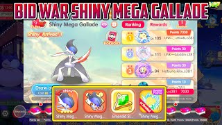 Rank 1 Bid War Shiny Mega Gallade  Pet Arena I Pocket Incoming pocketincoming petcompact [upl. by Dehlia]