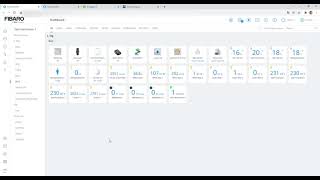 Fibaro HC3 Zaptec og Easee integrasjon Elbillader Maksforbruk 5kW per time Fibaro smarthus [upl. by Perretta]