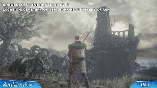 Dark Souls 3  All 1 Ring Locations New Game Rings [upl. by Valentijn]