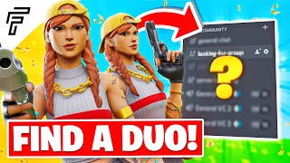 How To Find A Fortnite Duo Partner For Tournaments amp Arena [upl. by Palmore]