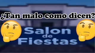 ¿Salón de fiestas es tan horrible como la comunidad de roblox dice video critica [upl. by Maddis489]