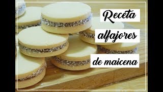 ALFAJORES DE MAICENA  RECETA MUY FACIL [upl. by Ahtela]