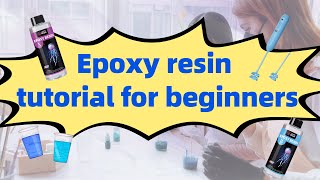 Resin Basics Epoxy resin mixing guide Beginners step by step [upl. by Woodring538]