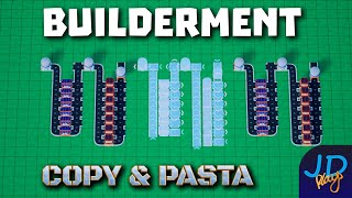 Copy amp Pasteable designs 🔨 Builderment 🧱 EP3 🌳 Lets Play Walkthrough Tutorial [upl. by Queenie318]