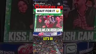 This Kiss Cam Took A Wild Turn 😱 [upl. by Bennion]