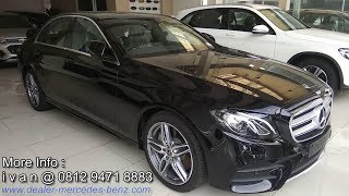 Mercedes Benz EClass  E300 AMG Line 2018 Indonesia [upl. by Nitreb]