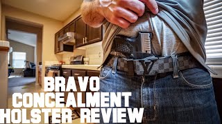 My Day With BRAVO CONCEALMENT Holster Review  Appendix Concealed Carry [upl. by Olatha434]