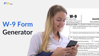 📝W9 Form Generator📝 PDFLiner Easy Guide [upl. by Aiak]