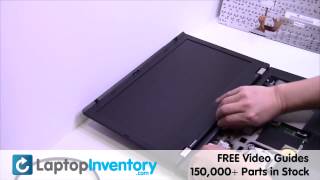 IBM Lenovo T420 T410 Palmrest Replacement Thinkpad  Touchpad Laptop Install Replace [upl. by Zacarias]