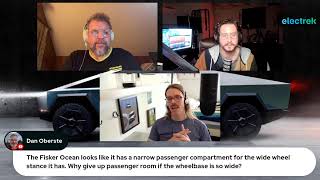 Podcast Tesla discounts Cybertruck in showrooms Fisker Ocean and more [upl. by Ayotahc]