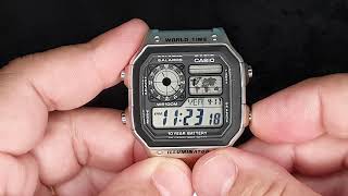 CASIO AE1200WHD1AVDF [upl. by Mignonne]