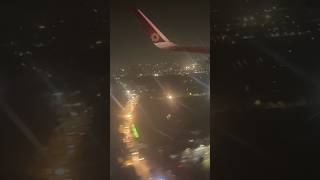 Plane Landing to Mumbai youtubeshorts mumbaiairport planespotting flight landing [upl. by Beattie]