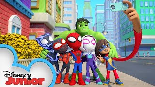 Tease  Marvels Spidey and his Amazing Friends  disneyjunior MarvelHQ [upl. by Ohce]