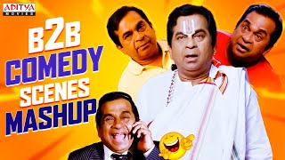 Brahmanandam Ultimate Comedy Scenes  Back2Back Comedy Mashup  Aditya Movies [upl. by Francie]