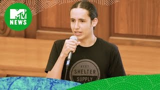 The Future of Environmental Activism w Xiuhtezcatl Martinez  MTV News [upl. by Nash]