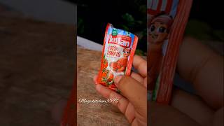 Kissan tomato Popsicle recipe food popsicle icecream youtubeshorts viralvideo [upl. by Kerrie]