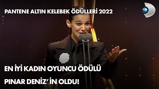 Pantene Altın Kelebek 2022 En İyi Kadın Oyuncu Pınar Deniz [upl. by Semaj]