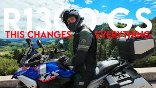 BMW R1300 GS First Ride  Two Up Switzerland To Biker Days Garmisch [upl. by Yelkrab]