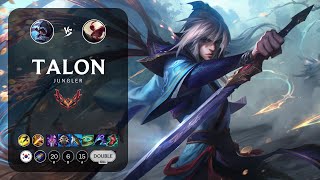 Talon Jungle vs Lee Sin  KR Grandmaster Patch 145 [upl. by Wyck]