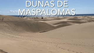 Maspalomas Dunes Gran Canaria 4K [upl. by Euqinmod863]