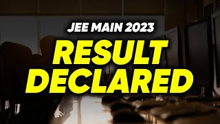 JEE Main 2023 Result is OUT  Check Percentile vs Score vs CRL [upl. by Eberta507]