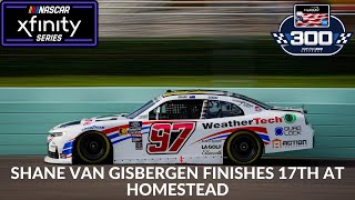 Shane Van Gisbergen Finishes 17th At Homestead [upl. by Halimeda]